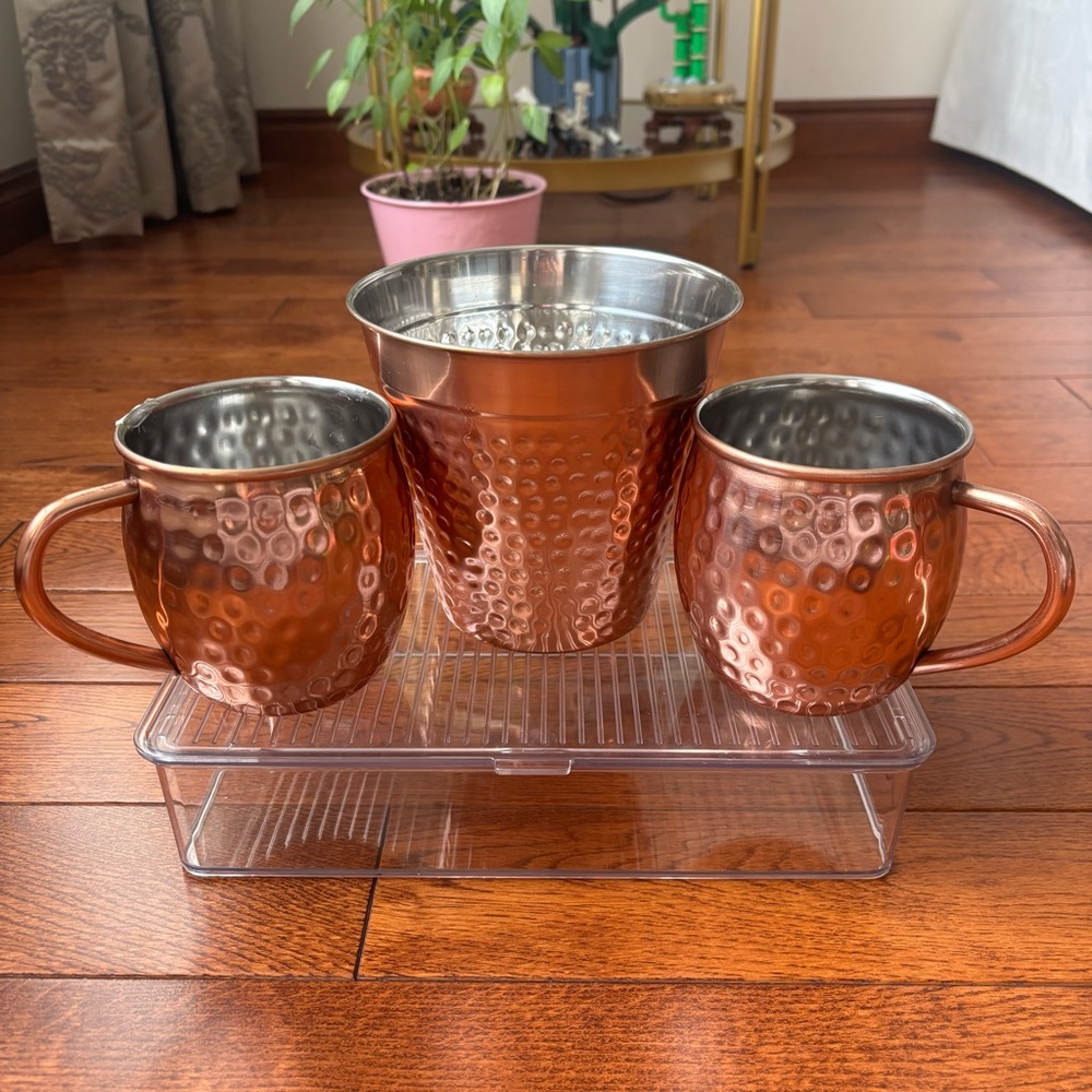 Moscow Mule 3 Piece Drinkware Set